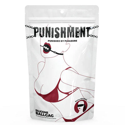 Punishment 系列 - 用硅胶球形口塞