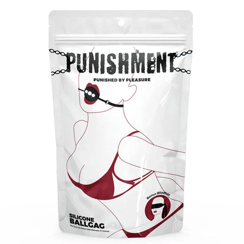 Punishment 系列 - 用硅胶球形口塞