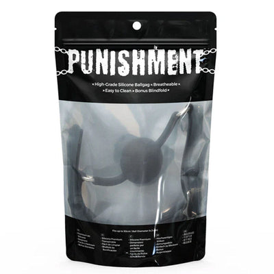 Punishment 系列 - 用硅胶球形口塞