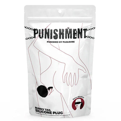 Punishment 系列 - 兔尾巴硅胶肛塞