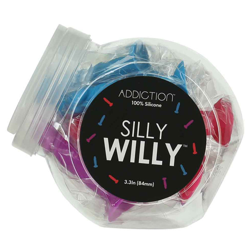 Silly Willy 迷你小阳具 - 单个，颜色随机