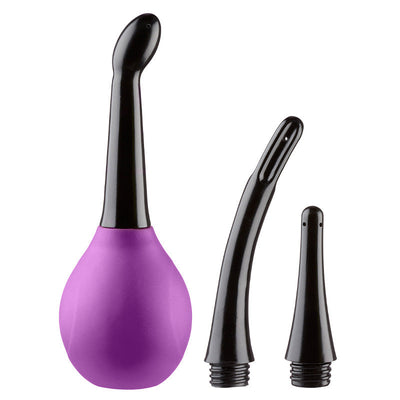 Cloud 9 Novelties 奢宠软头灌肠器，附赠 2 个灌肠头