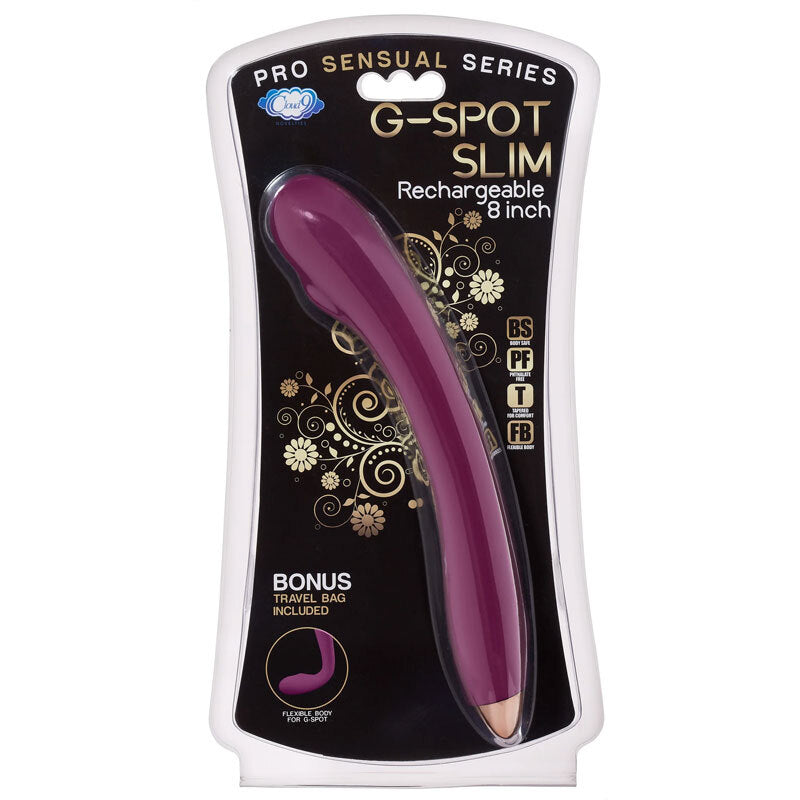 Cloud 9 Novelties 可充电 8 英寸 G 点纤细振感器