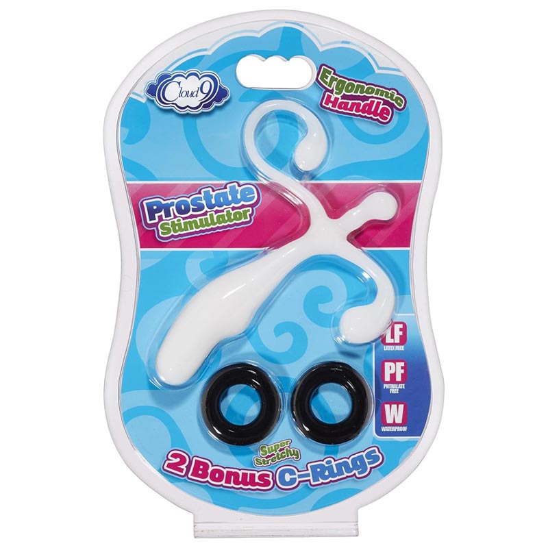 Cloud 9 Novelties 前列腺深入互动器（带 C 形环）