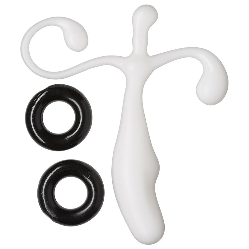 Cloud 9 Novelties 前列腺深入互动器（带 C 形环）