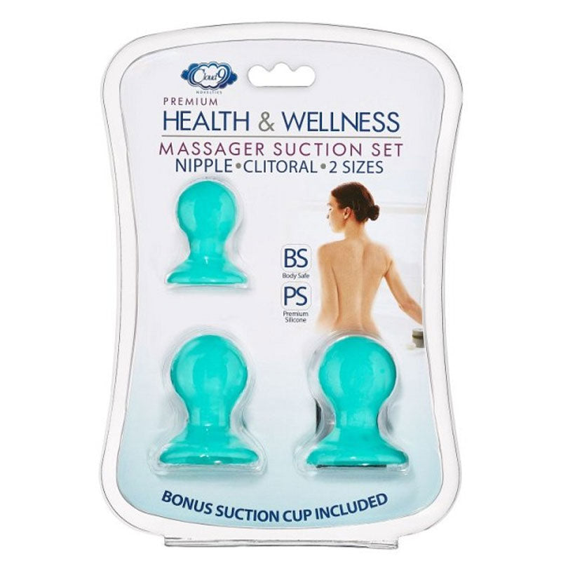 Cloud 9 Novelties 健康与保健乳头阴蒂吸吮套装