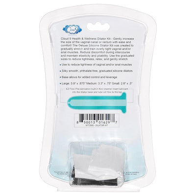Cloud 9 Novelties 健康与保健硅胶肛门和阴道扩张器套装