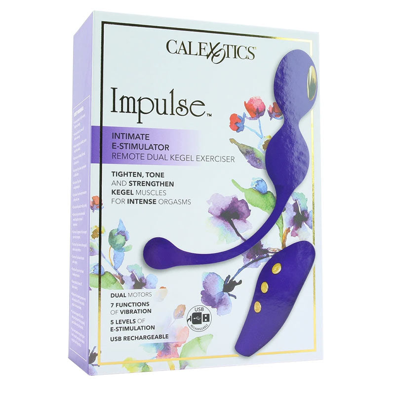 Impulse 亲密感官震撼远程双凯格尔训练器