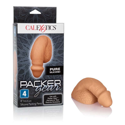 Packer Gear 4英寸硅胶填充阴茎