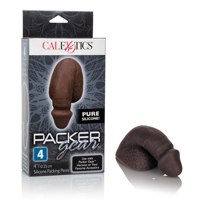 Packer Gear 4英寸硅胶填充阴茎