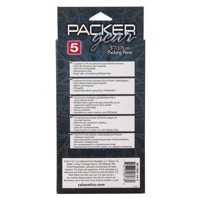 Packer Gear 5英寸阴茎填充