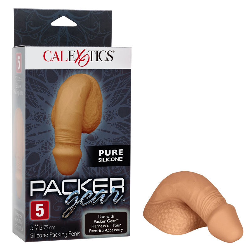 Packer Gear 5英寸硅胶填充阴茎