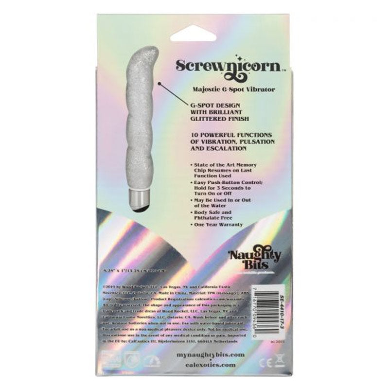 Naughty Bits Screwnicorn Majestic G点悦动按摩器