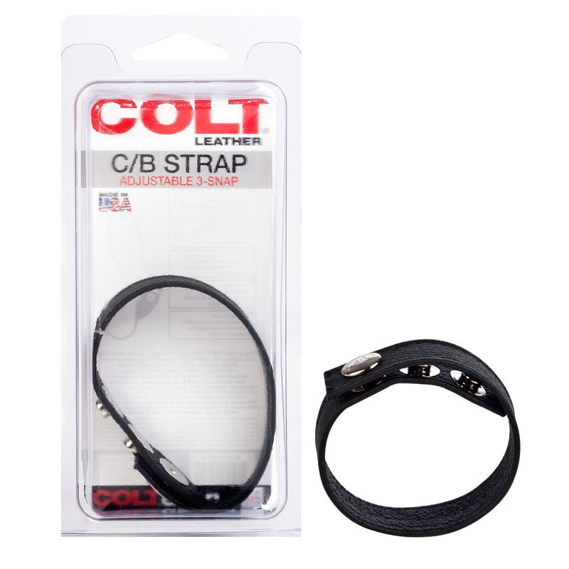 Colt 皮革可调节三扣