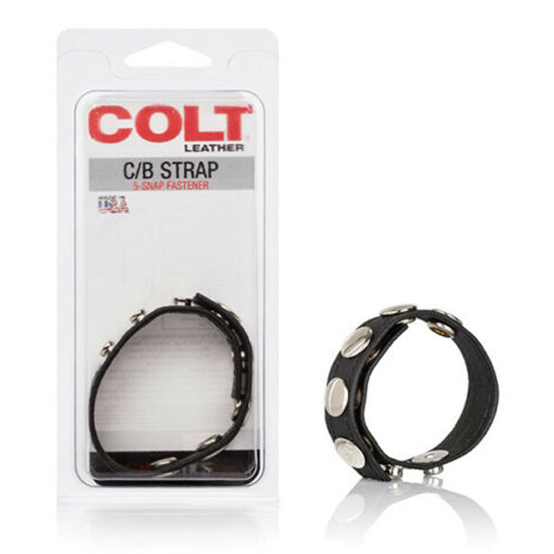 Colt 皮革可调节五扣