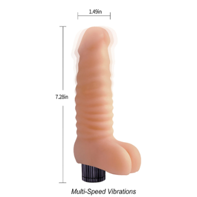 Chisa 7.5 英寸振动假阳具