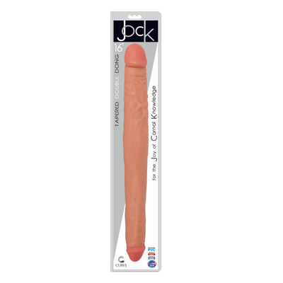 Jock锥形双头假阳具16英寸