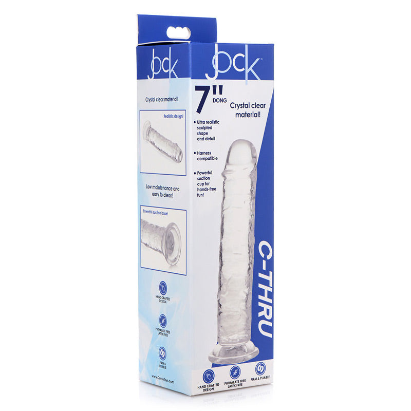 Jock C-Thru 透明假阳具