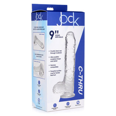 Jock C-Thru 透明假阳具