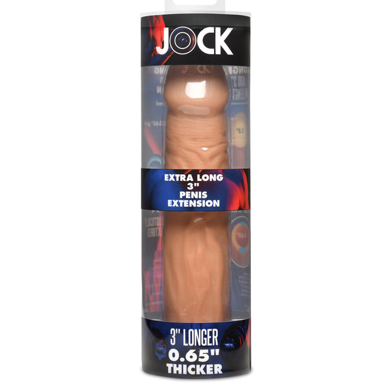 JOCK 超长 3 英寸阴茎延长套