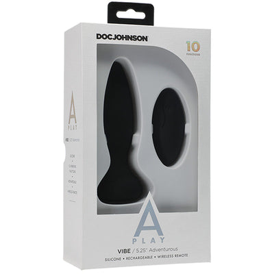 A-Play - Vibe - 探索 - 可充电硅胶肛塞，带遥控器