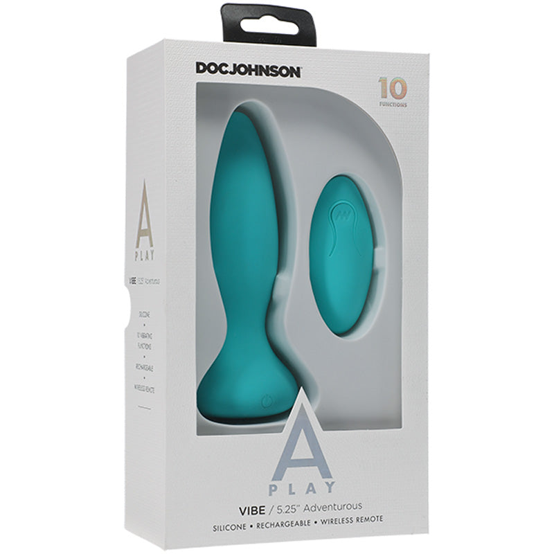 A-Play - Vibe - 探索 - 可充电硅胶肛塞，带遥控器