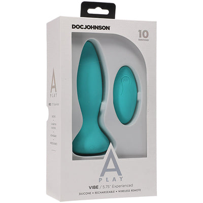 A-Play - Vibe - 进阶 - 可充电硅胶肛塞，带遥控器