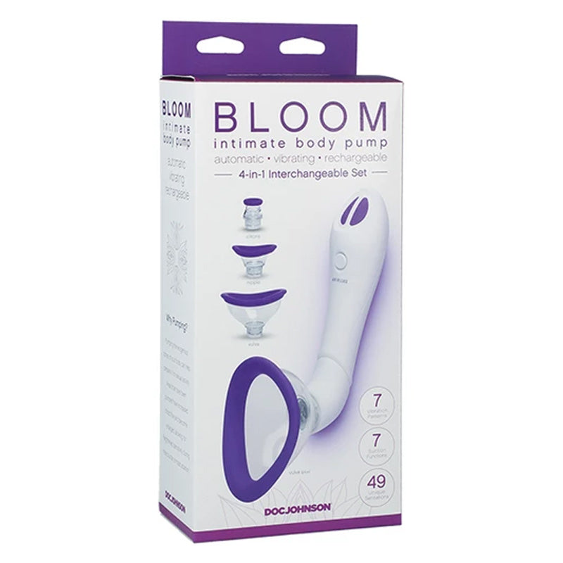 Bloom - 私密处按摩泵 - 自动 - 震动 - 可充电
