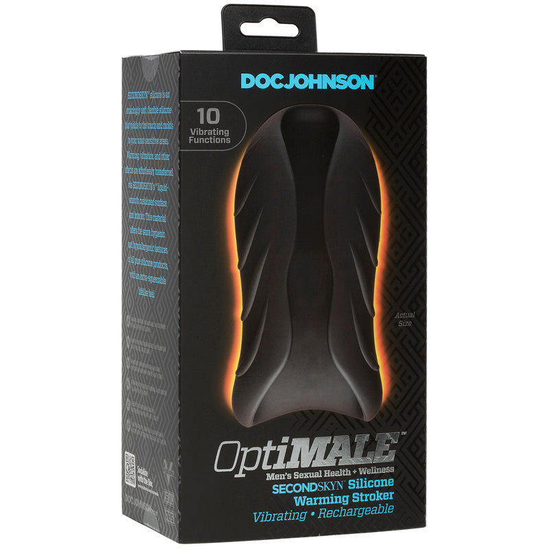 OptiMale 硅胶加热按摩器 可充电振动