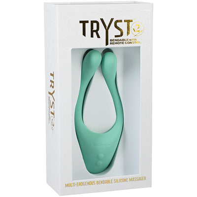 TRYST v2 可弯曲多部位按摩器，带遥控器