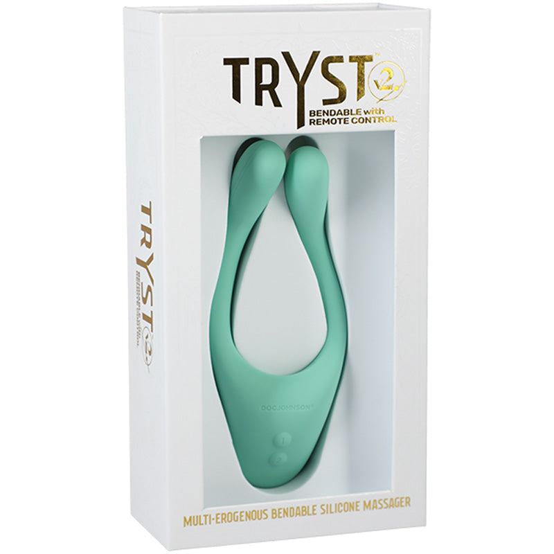 TRYST v2 可弯曲多部位按摩器，带遥控器