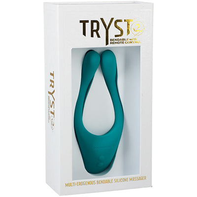 TRYST v2 可弯曲多部位按摩器，带遥控器