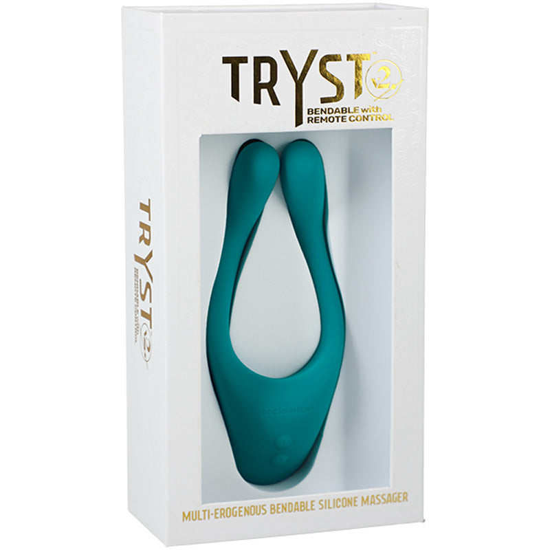 TRYST v2 可弯曲多部位按摩器，带遥控器