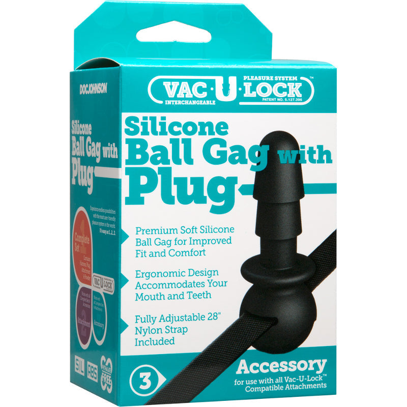 Vac-U-Lock黑色球形带塞