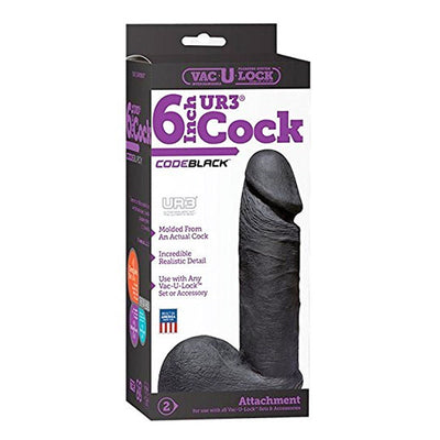 Vac-U-Lock 仿真阳具 - 非零售包装