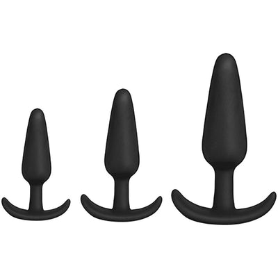 KINK - 肛门训练器套装 - 三件套硅胶训练器