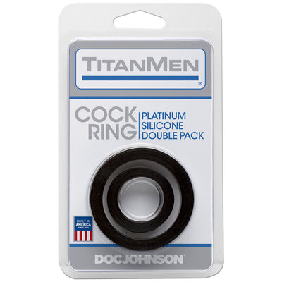 TitanMen 硅胶阴茎环双包装