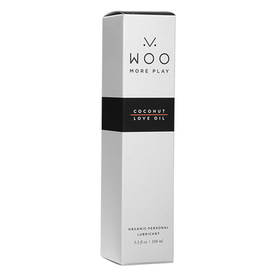 Woo More Play 椰子爱油 - 有机个人润滑剂 3.3 液体盎司