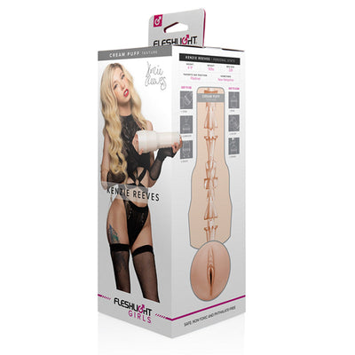 Fleshlight Girls Kenzie Reeves Cream Puff - 阴道