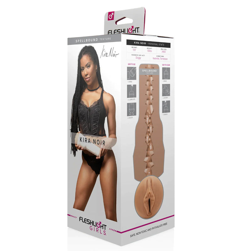 Fleshlight Girls Kira Noir Spellbound Signature Vagina