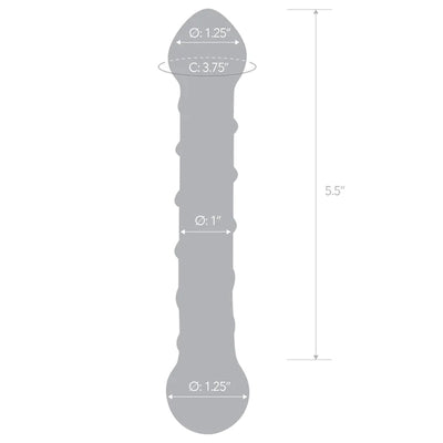 6.5英寸螺旋形假阳具