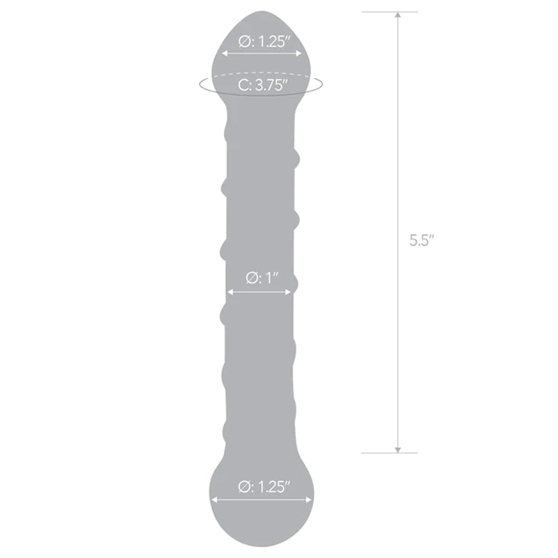 6.5英寸螺旋形假阳具