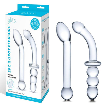 G点愉悦玻璃假阳具套装