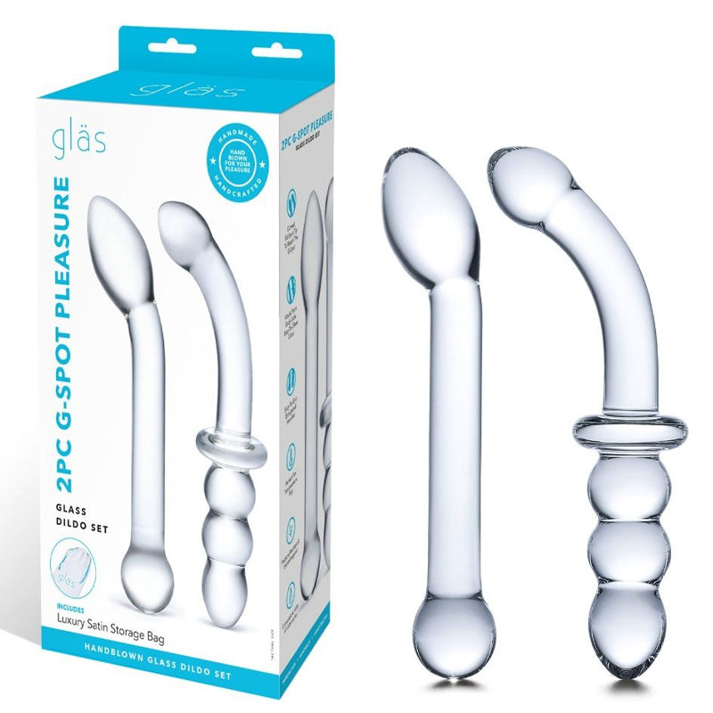G点愉悦玻璃假阳具套装