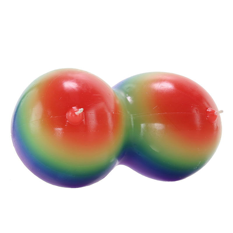 彩虹巨型乳房蜡烛