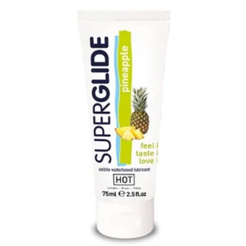 HOT Superglide 食用润滑剂 水基 - 菠萝味