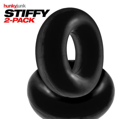 Stiffy 2 件装凸起阴茎环