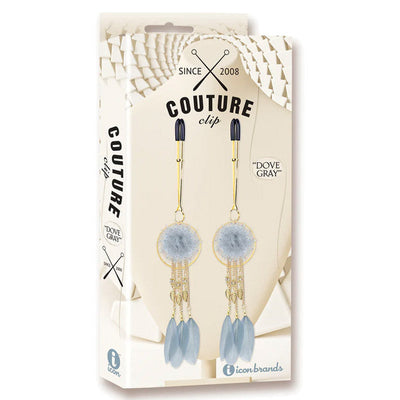 Couture Clips 奢华乳头夹 鸽灰色