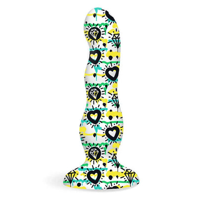 曲线硅胶假阳具
