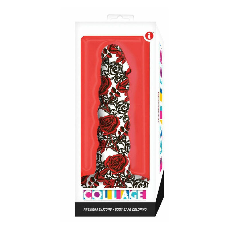 Iron Rose 扭曲硅胶假阳具